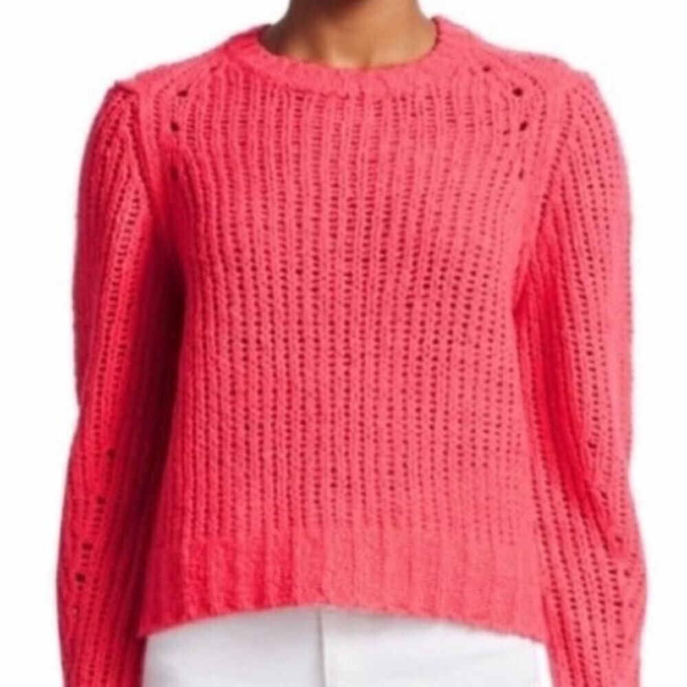 rag & bone sweater womens Sz M soft Arizona Crew Sweater loose knit